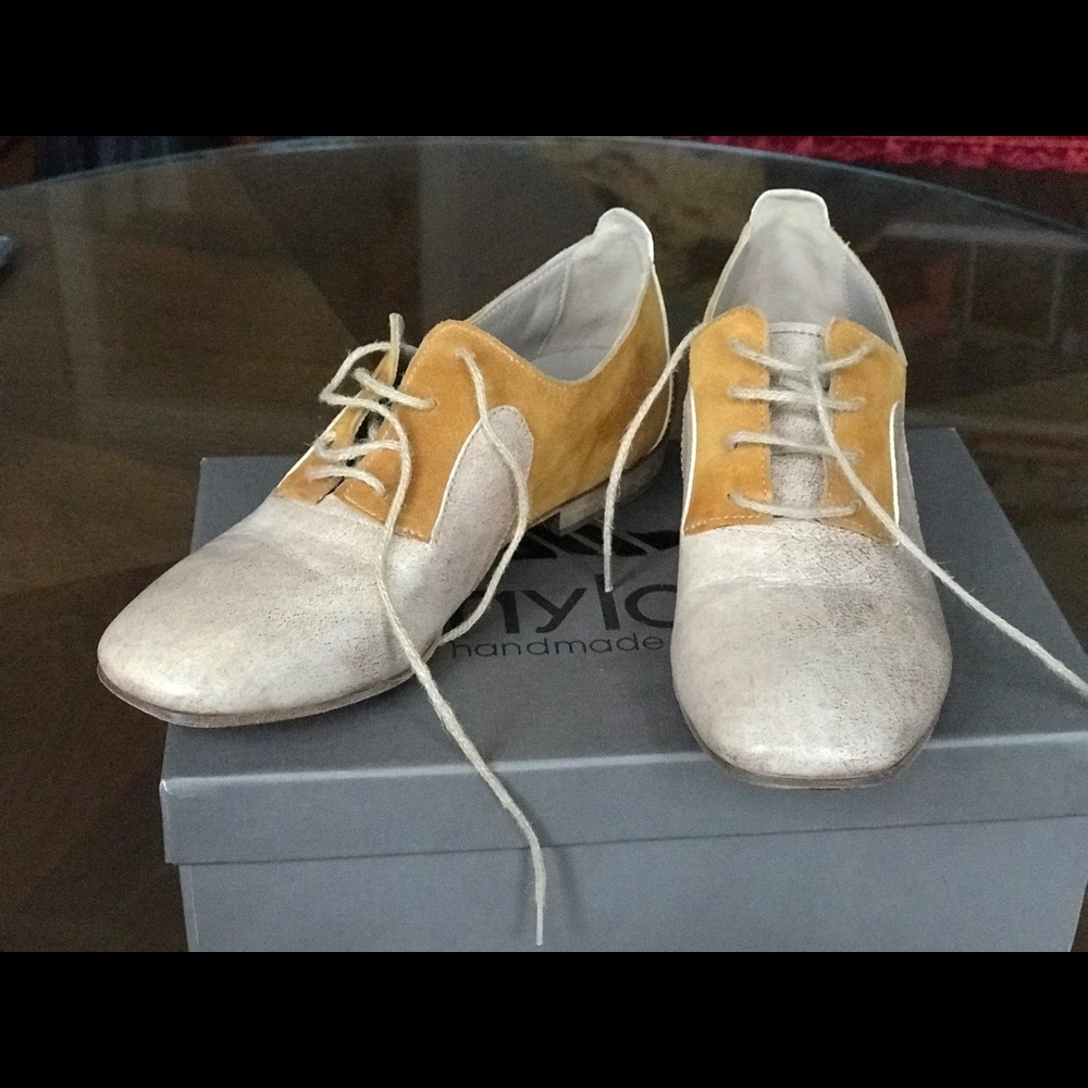Italian leather Oxford shoes - Picture 2 of 8